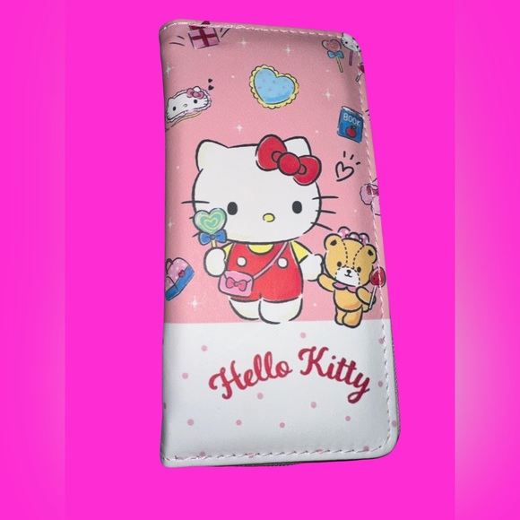 Handbags - Hello Kitty Zip Around Wallet NWOT